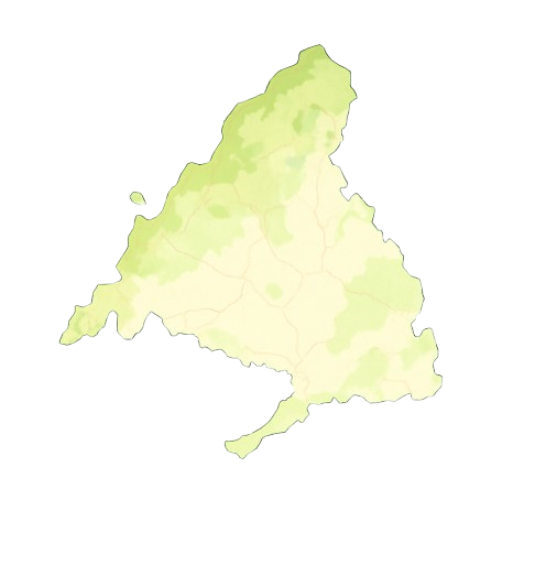 Mapa de la Comunidad de Madrid donde Aislamientos CV cubre las seis zonas: Sierra, Norte, Oeste, Sur, Capital y Corredor del Henares