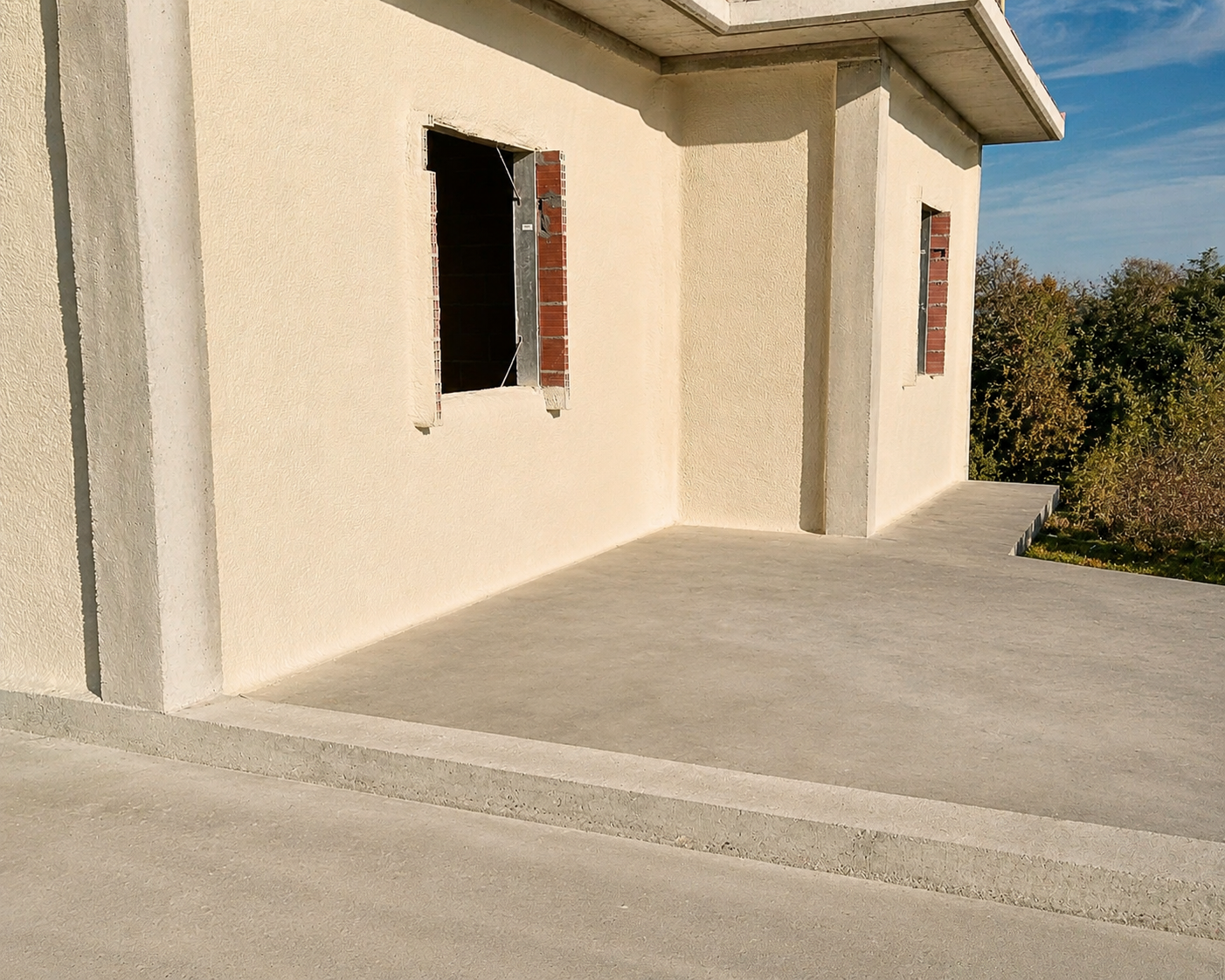 Vivienda con espuma de poliuretano proyectada en Manzanares el Real, Sierra de Madrid
